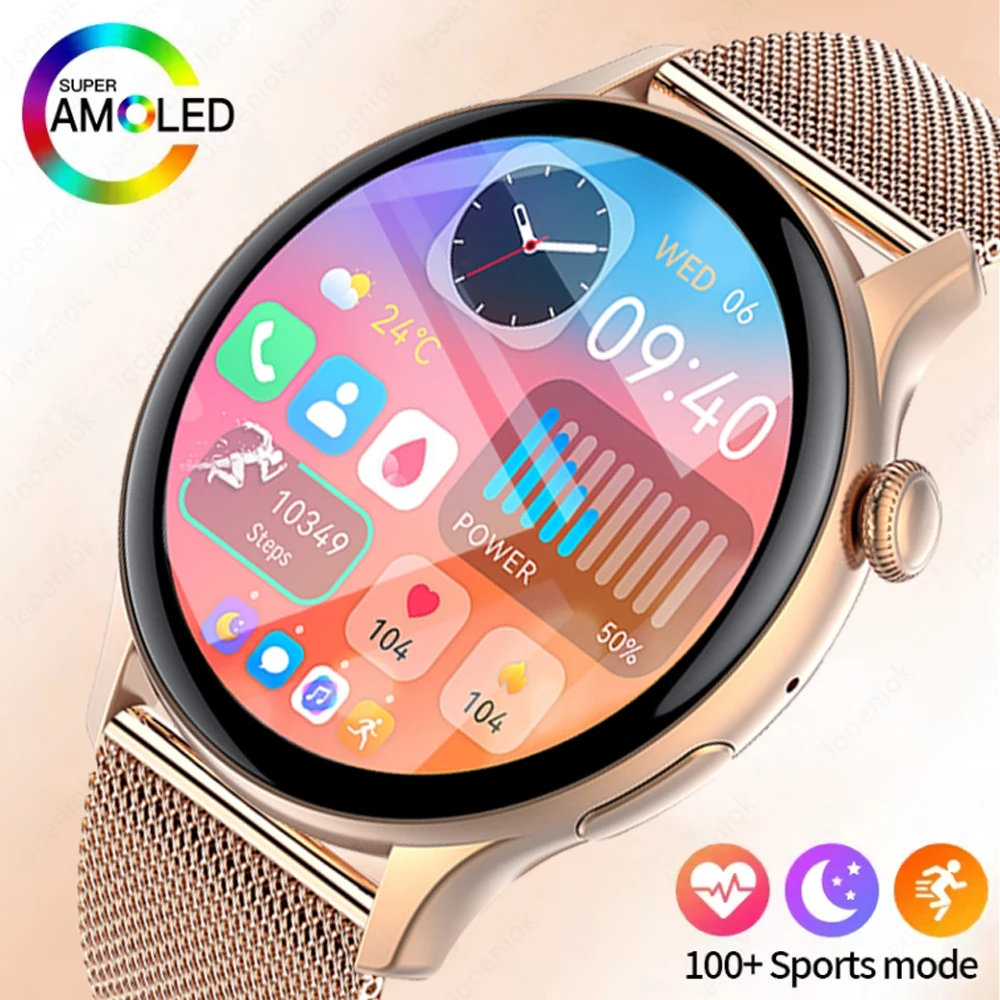 2026 New NFC Bluetooth Call Smart Watch Women Always-On Display Time Fitness Tracker True AMOLED Fashion Smartwatch For Women
2026 New NFC Bluetooth Call Smart Watch Women Always-On Display Time Fitness Tracker True AMOLED Fashion Smartwatch For Women