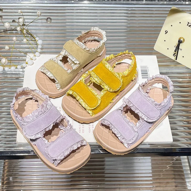 2025 New Summer Fashion Comfortable Casual Breathable Sandals Elegant Soft-soled Thick-soled Heightening Child Sandals
2025 New Summer Fashion Comfortable Casual Breathable Sandals Elegant Soft-soled Thick-soled Heightening Child Sandals