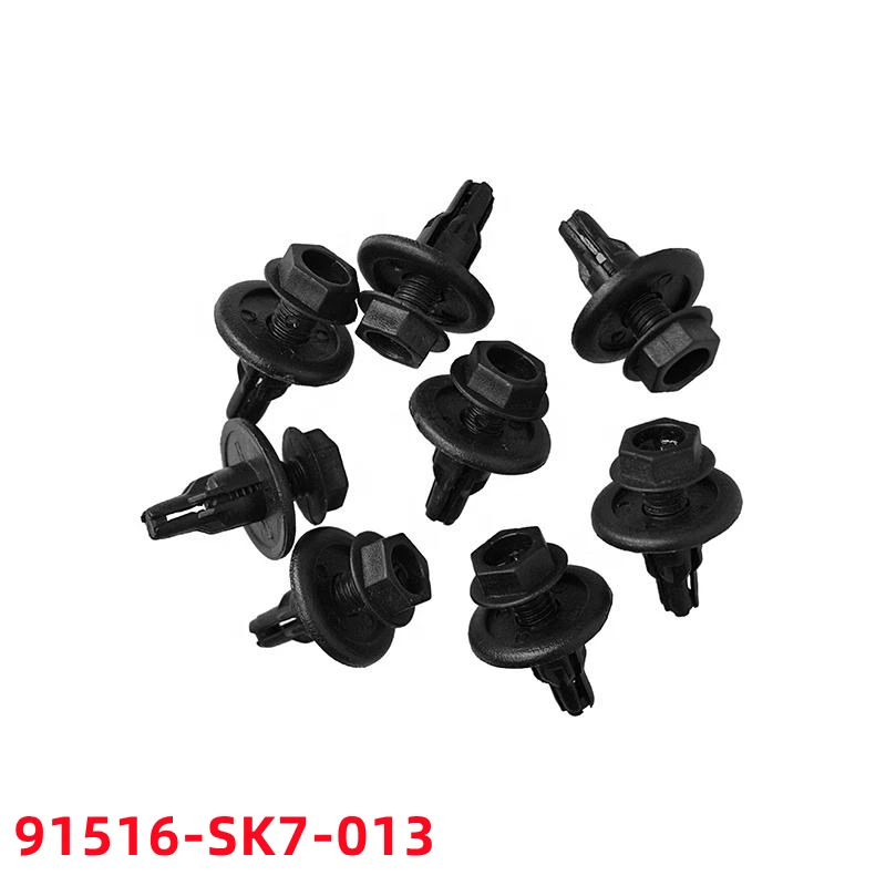 100 шт., автомобильные крепежные зажимы, пластиковые фиксаторы для защиты от внешнего света 91516-SK7-013 B72 
100 шт., автомобильные крепежные зажимы, пластиковые фиксаторы для защиты от внешнего света 91516-SK7-013 B72