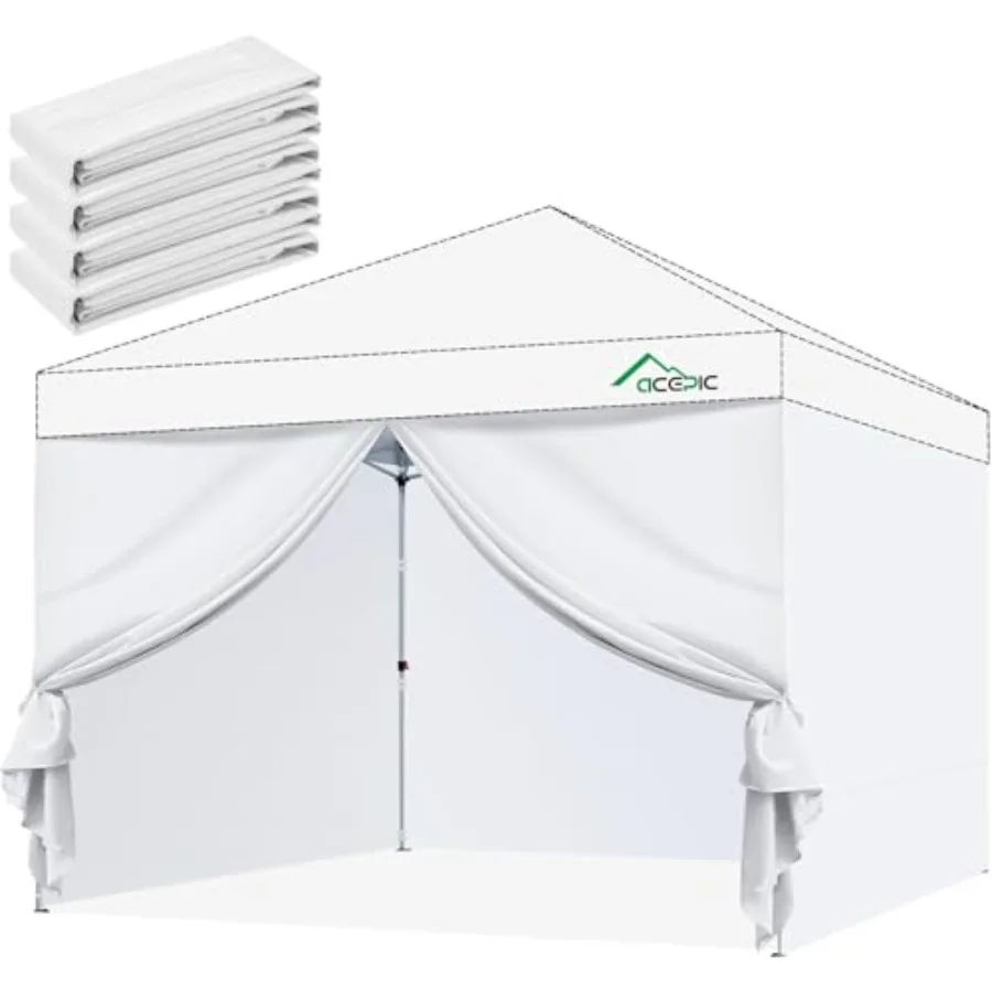 10x10ft Canopy Sidewalls with Door for Pop Up Canopy FrameWaterproof UV Protection Material for Outdoor Events Courtyard Vendor
10x10ft Canopy Sidewalls with Door for Pop Up Canopy FrameWaterproof UV Protection Material for Outdoor Events Courtyard Vendor