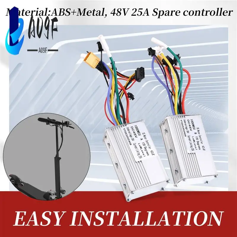 A09F-Electric Scooter Dual Drive Motors Controller For KUGOO G-Booster Front And Rear Controller Spare Parts
A09F-Electric Scooter Dual Drive Motors Controller For KUGOO G-Booster Front And Rear Controller Spare Parts