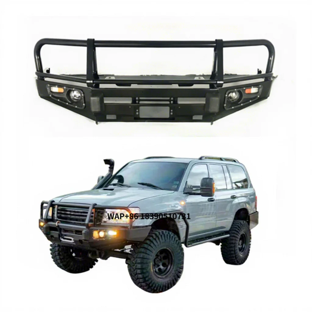 GZDL4WD 4x4 Factory Steel Front Bumper for Land Cruiser LC100 Front Bull Bar Rolled Steel Bumper
GZDL4WD 4x4 Factory Steel Front Bumper for Land Cruiser LC100 Front Bull Bar Rolled Steel Bumper