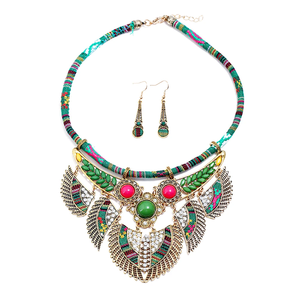 Ethnic Style Earrings Bohemia Jewelry Bohemian Vintage European and American Necklace
Ethnic Style Earrings Bohemia Jewelry Bohemian Vintage European and American Necklace