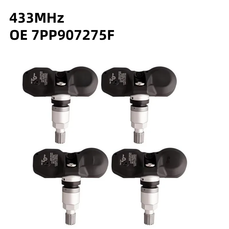 4pcs 7PP907275F Tire Pressure Monitoring System Sensor TPMS Sensor 433MHz for Audi RS4 R8 A6, RS7 A4, Q7 S4, S6
4pcs 7PP907275F Tire Pressure Monitoring System Sensor TPMS Sensor 433MHz for Audi RS4 R8 A6, RS7 A4, Q7 S4, S6