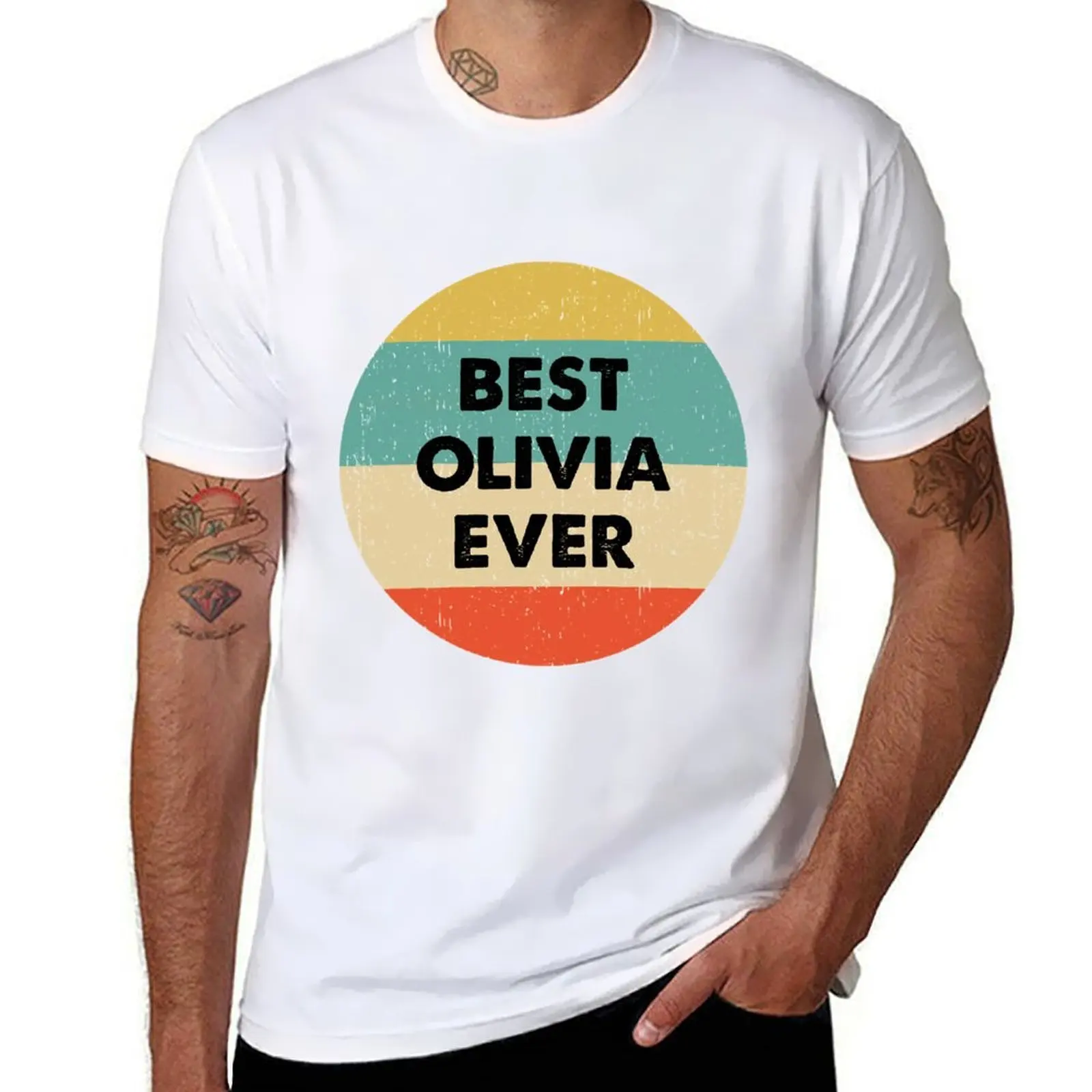 Best Ever Olivia T-Shirt Comfortable Basic Crew Neck Tee
Best Ever Olivia T-Shirt Comfortable Basic Crew Neck Tee