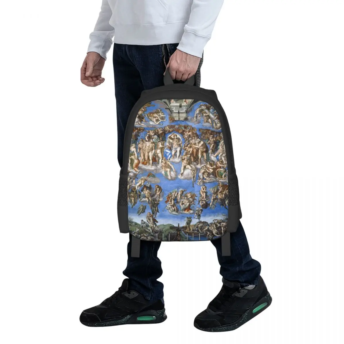The Last Judgment Michelangelo Student Backpack School Bag Hiking Travel Daypack for Men Women Fashion Bookbag Shoulder Bags
The Last Judgment Michelangelo Student Backpack School Bag Hiking Travel Daypack for Men Women Fashion Bookbag Shoulder Bags