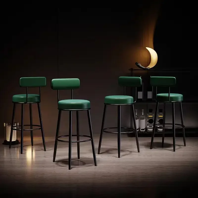 Metal Modern Bar Chairs Dining Room Luxury Black High Quality Bar Stool French Leather European Taburetes De Bar Home Decoration
Metal Modern Bar Chairs Dining Room Luxury Black High Quality Bar Stool French Leather European Taburetes De Bar Home Decoration