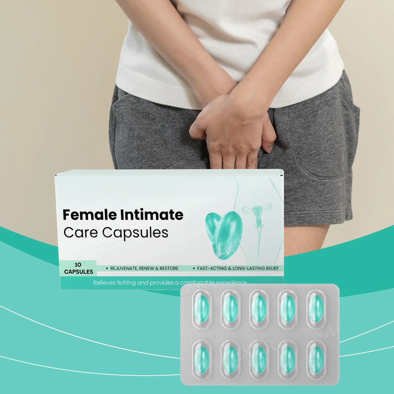 Female Body Care Capsules, Gentle Formula Refreshing, Nursing Body Balance
Female Body Care Capsules, Gentle Formula Refreshing, Nursing Body Balance