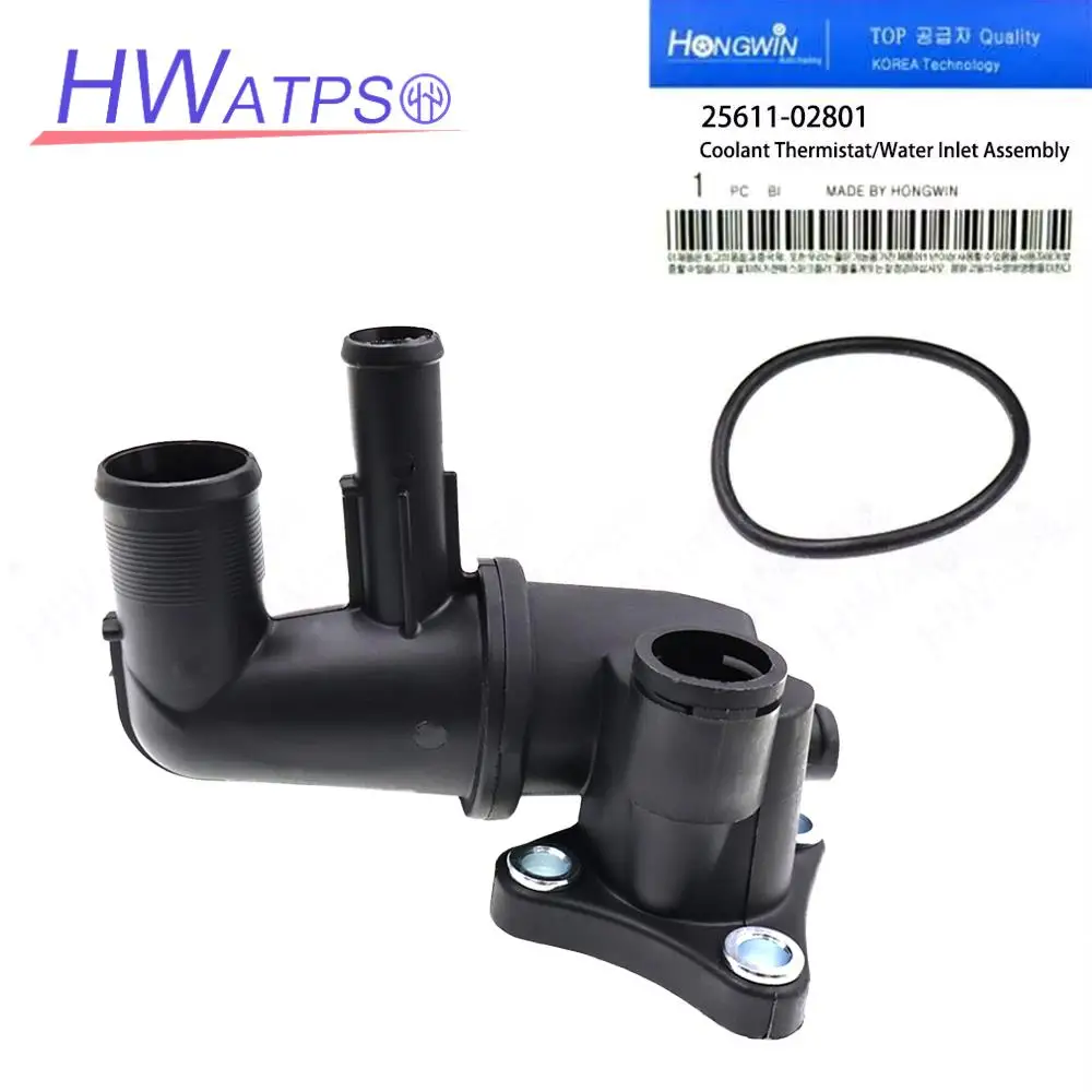 Корпус термостата, выходная труба для воды 25611-02801 для HYUNDAI Getz 2002-2011 EON KIA PICANTO 2004-2011 i10 2007-2013
Корпус термостата, выходная труба для воды 25611-02801 для HYUNDAI Getz 2002-2011 EON KIA PICANTO 2004-2011 i10 2007-2013