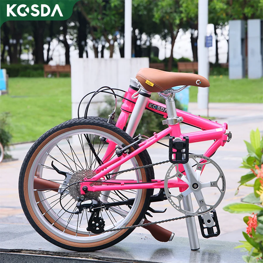 Kosda Lightweight Bike Folding Design 20 Inch 8 Speed Chrome-molybdenum steel Portable Frame Outdoor MINI Retro folding bicycle
Kosda Lightweight Bike Folding Design 20 Inch 8 Speed Chrome-molybdenum steel Portable Frame Outdoor MINI Retro folding bicycle