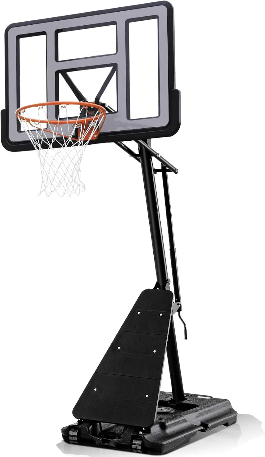 Outdoor 10FT Hand-Crank Adjustable Basketball Hoop with 44&48in Backboard
Outdoor 10FT Hand-Crank Adjustable Basketball Hoop with 44&48in Backboard