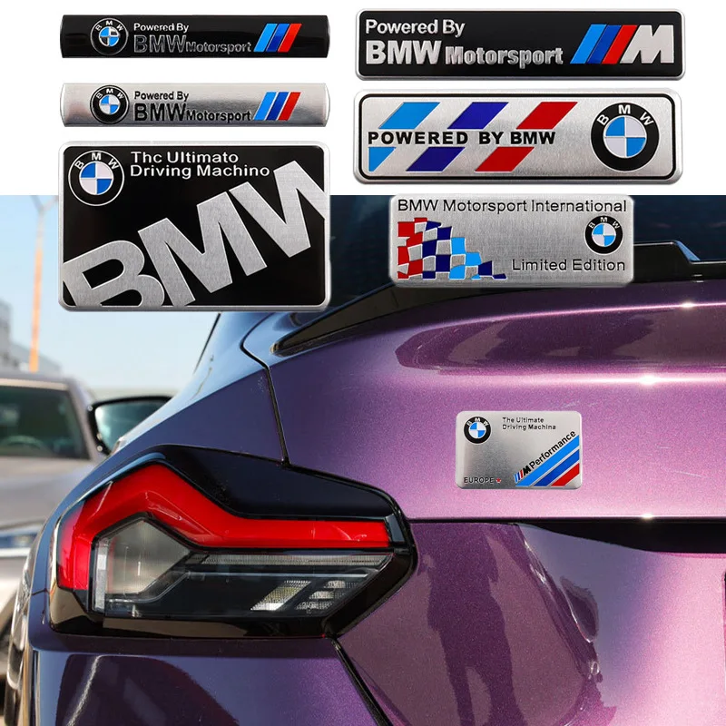 For Bmw E46 E36 G20 E90 E60 F30 F10 E39 X1 M Performance 3D Aluminum Car Styling Sticker Body Trunk Decoration Decal Accessories
For Bmw E46 E36 G20 E90 E60 F30 F10 E39 X1 M Performance 3D Aluminum Car Styling Sticker Body Trunk Decoration Decal Accessories