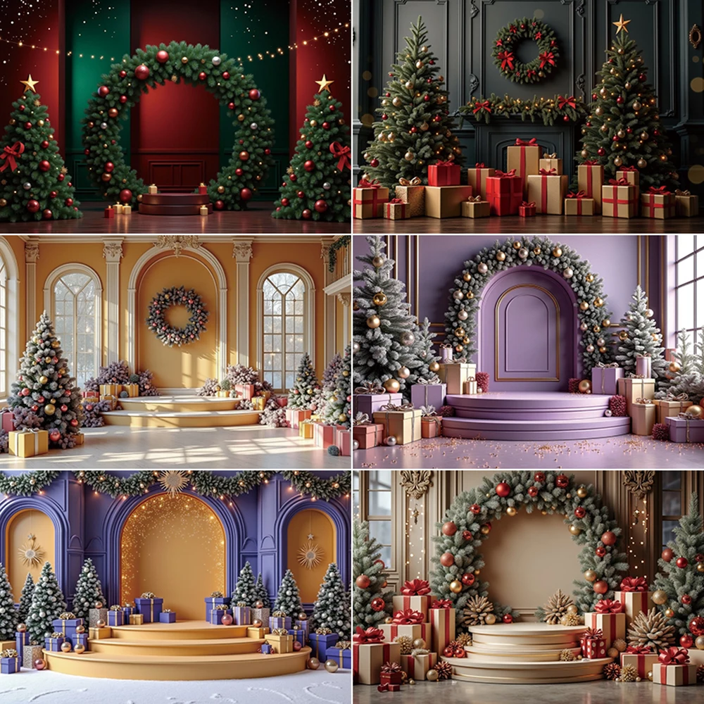 MOON.QG Christmas Pine Tree Bals Wreath Photo Backdrop Western Living Room Arch Photocall Background Photography Studio Supplies
MOON.QG Christmas Pine Tree Bals Wreath Photo Backdrop Western Living Room Arch Photocall Background Photography Studio Supplies