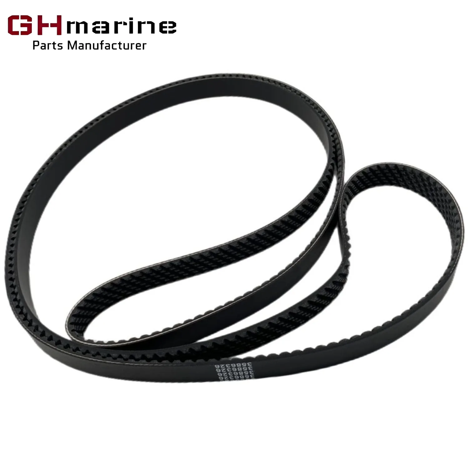 3586326 Serpentine Alternator Belt for Volvo Penta 4.3 5.0 5.7L 4.3GXi-E 4.3OSiE 5.0GXi-E 5.0OSi-E 5.7GiE 5.7GXiF 5.7OSi-D
3586326 Serpentine Alternator Belt for Volvo Penta 4.3 5.0 5.7L 4.3GXi-E 4.3OSiE 5.0GXi-E 5.0OSi-E 5.7GiE 5.7GXiF 5.7OSi-D