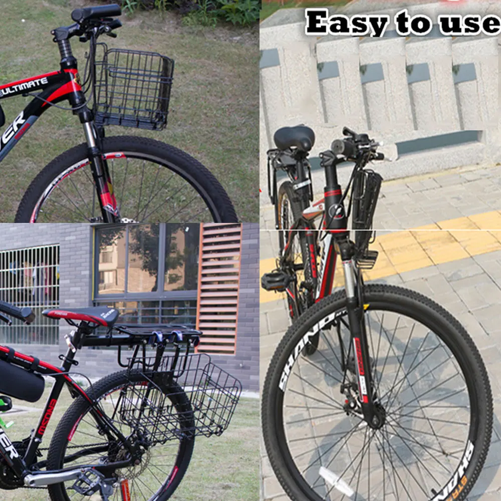 Foldable Bike Basket Durable Metal Front Rear Kids Most Folding Mountain Bikes Saving Space Easy Installation Quality
Foldable Bike Basket Durable Metal Front Rear Kids Most Folding Mountain Bikes Saving Space Easy Installation Quality