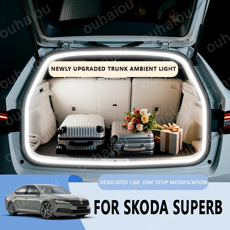 For 2012-2025 Skoda Superb trunk light modification light Atmosphere lights White warm white Rear Trunk LED Light Bar
For 2012-2025 Skoda Superb trunk light modification light Atmosphere lights White warm white Rear Trunk LED Light Bar