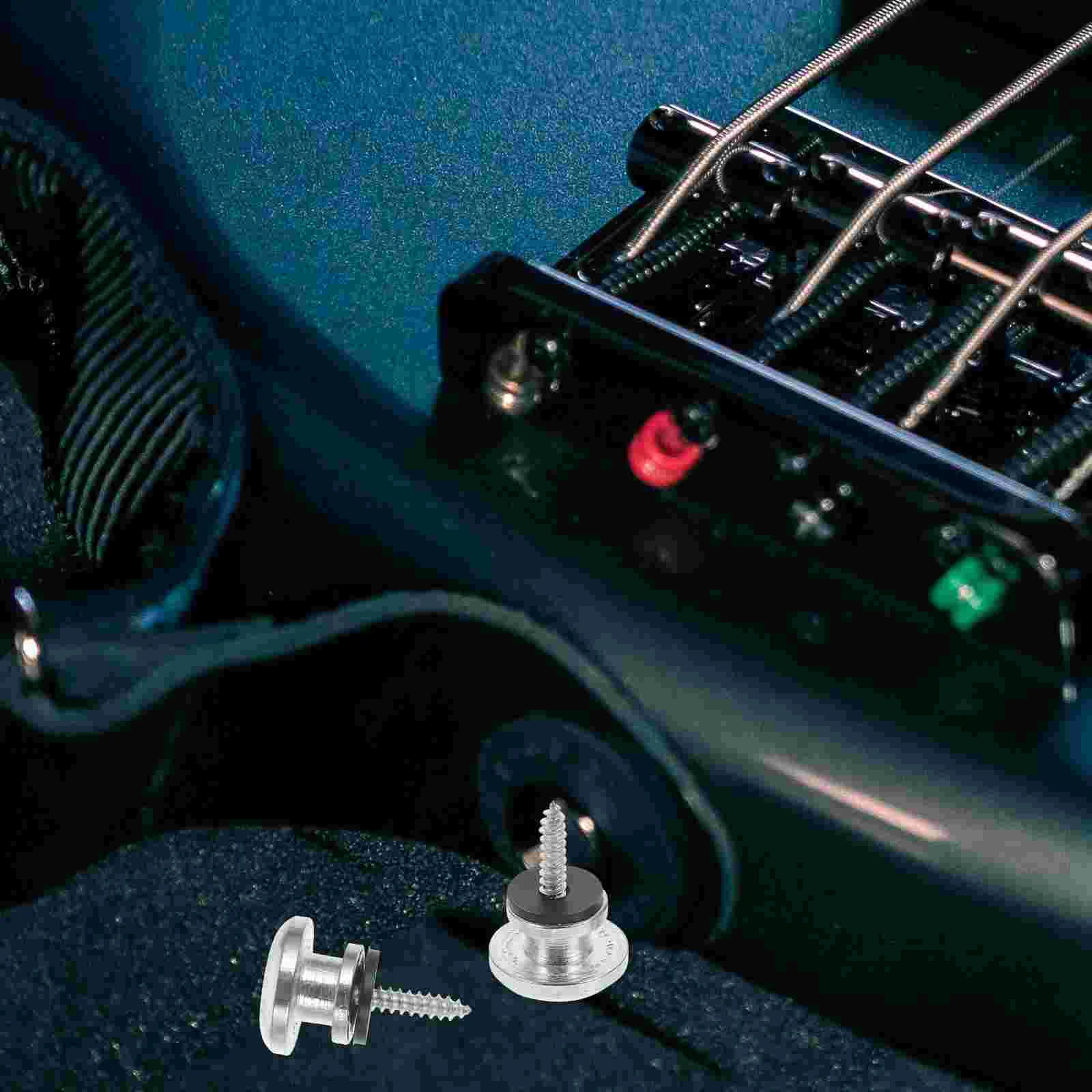 2 Pcs Locking Pin Backs Guitar Strap Button Watch Band Pins Holder Electric Acoustic
2 Pcs Locking Pin Backs Guitar Strap Button Watch Band Pins Holder Electric Acoustic