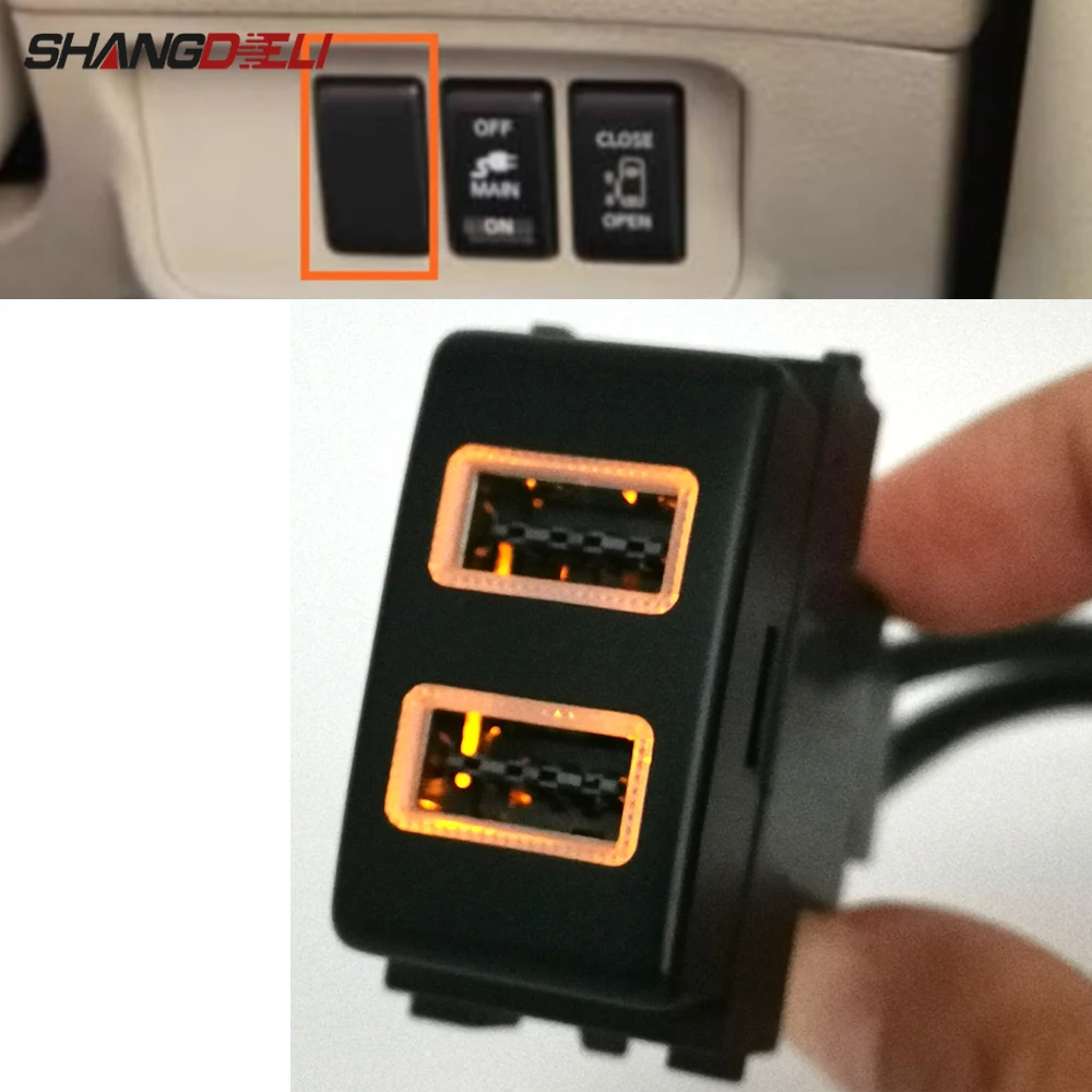 Автомобильное двойное USB-адаптер для зарядного устройства QC3.0, подходит для Nissan Patrol Y62 X-TRAIL SUNNY SYLPHY Teana
Автомобильное двойное USB-адаптер для зарядного устройства QC3.0, подходит для Nissan Patrol Y62 X-TRAIL SUNNY SYLPHY Teana