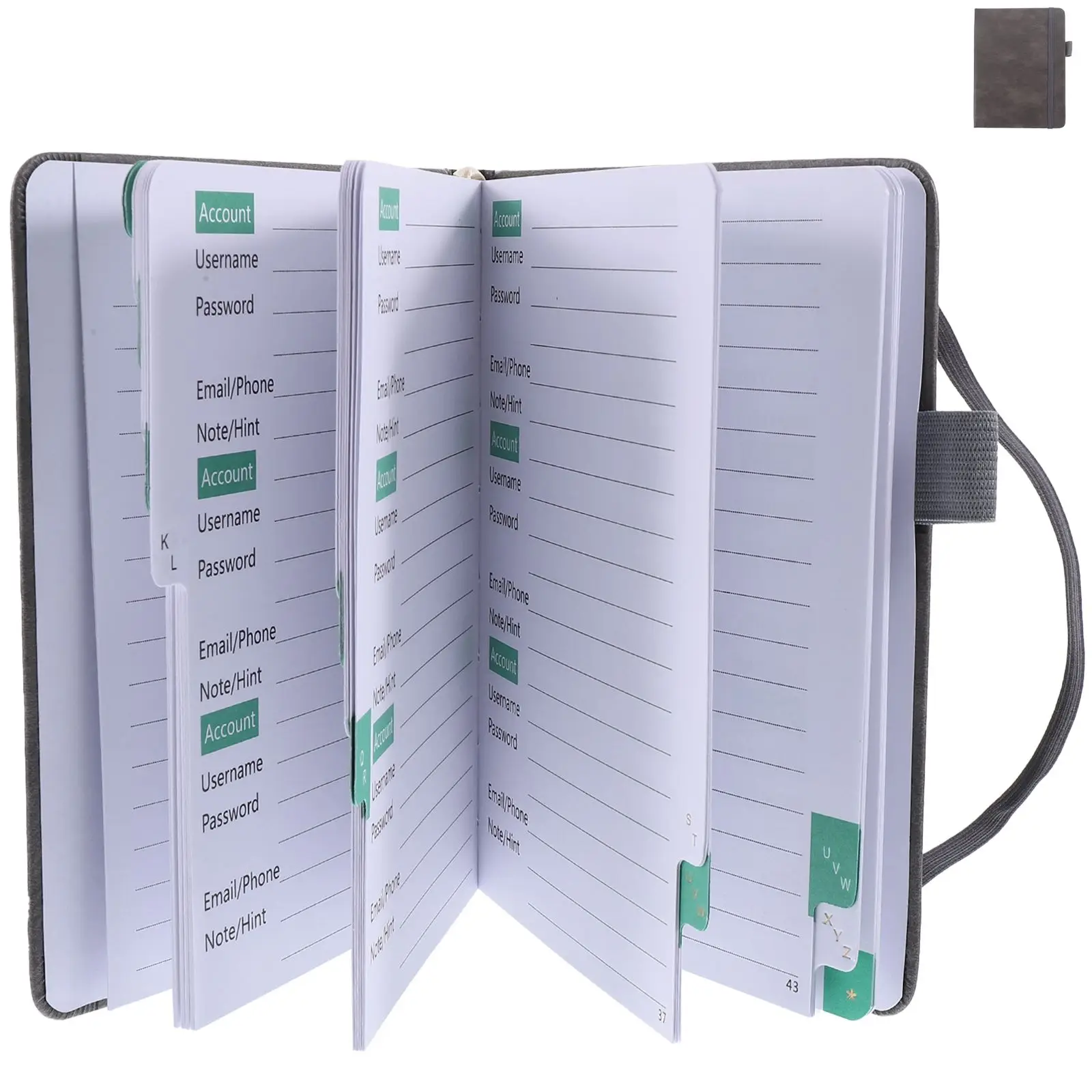 Address Telephone Mini Phone Book Gray Black Faux Portable ganizer Size Book For Numbers Home Office
Address Telephone Mini Phone Book Gray Black Faux Portable ganizer Size Book For Numbers Home Office