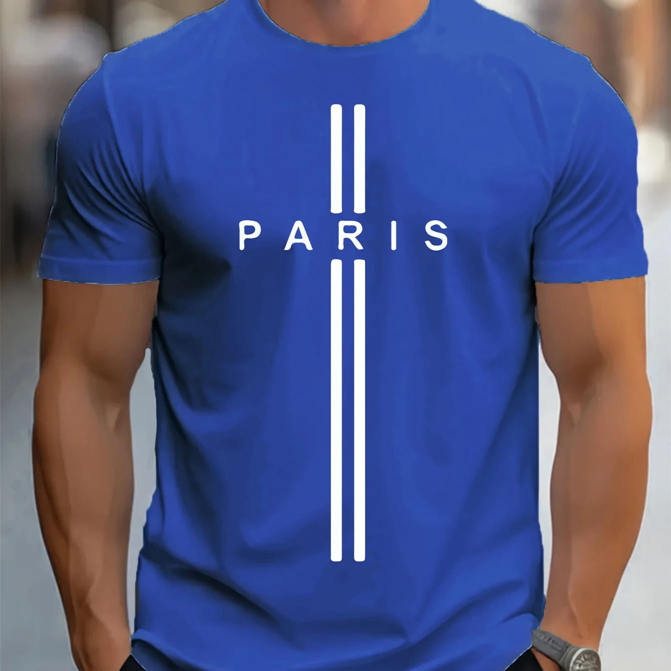 Men's Summer Crew Neck Lettering Short Sleeve T-Shirt - 100% Cotton, Slightly Stretch, Loose Fit, Casual
Men's Summer Crew Neck Lettering Short Sleeve T-Shirt - 100% Cotton, Slightly Stretch, Loose Fit, Casual