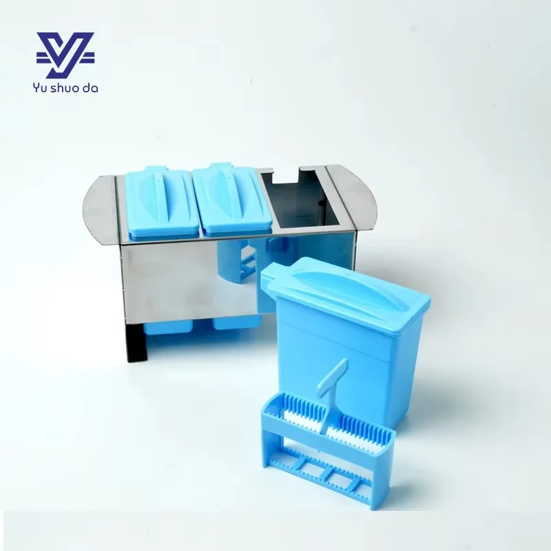 【specialized】Laboratory Use Made Of Glass And Stainless Steel Base 25-PC Histology Slide Staining Jar Rack
【specialized】Laboratory Use Made Of Glass And Stainless Steel Base 25-PC Histology Slide Staining Jar Rack