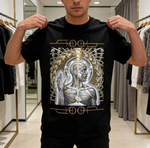 TOOL T-Shirt Metal Music Shirt Lateralus Album Shirt 10000 Days Tee Fear Inoculum TOOL Merch Unisex Rocker Clothing
TOOL T-Shirt Metal Music Shirt Lateralus Album Shirt 10000 Days Tee Fear Inoculum TOOL Merch Unisex Rocker Clothing