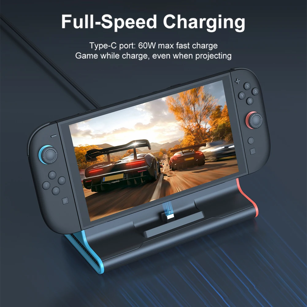 Док-станция для телевизора для Switch 2 с RJ45 USB3.0 HDMI-совместимым адаптером, подставка для зарядки консоли для Nintendo Switch 2 NS2
Док-станция для телевизора для Switch 2 с RJ45 USB3.0 HDMI-совместимым адаптером, подставка для зарядки консоли для Nintendo Switch 2 NS2