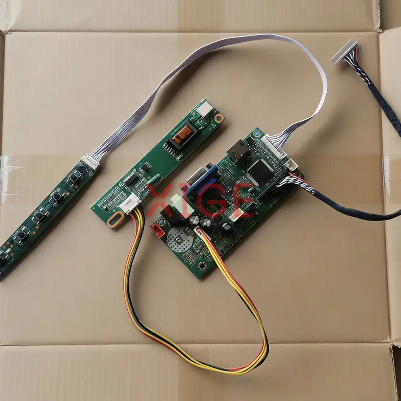 LCD Screen Drive Controller Board Fit LP121X1 LP121X04 LP121X05 HSD121PX12 1-CCFL 20 Pin LVDS VGA+HDMI 1024x768 1024*768 DIY Kit
LCD Screen Drive Controller Board Fit LP121X1 LP121X04 LP121X05 HSD121PX12 1-CCFL 20 Pin LVDS VGA+HDMI 1024x768 1024*768 DIY Kit