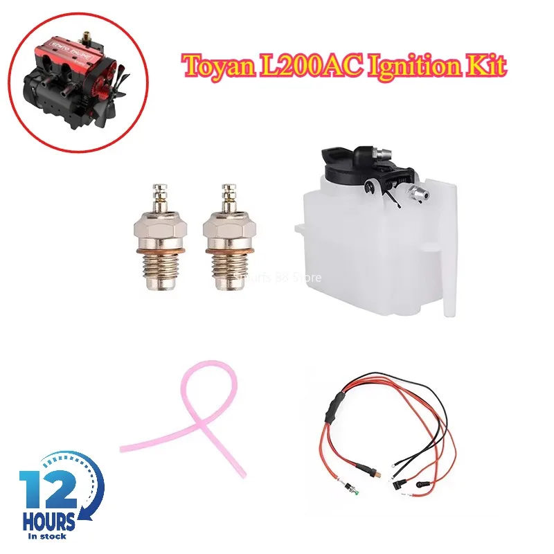TOTAN FS L200AC Engine Model Kit Ignition Kit Suitable for 7cc 2 Cylinders 4 Stroke Methanol Engine Air Cooled Nitro Model Toys
TOTAN FS L200AC Engine Model Kit Ignition Kit Suitable for 7cc 2 Cylinders 4 Stroke Methanol Engine Air Cooled Nitro Model Toys