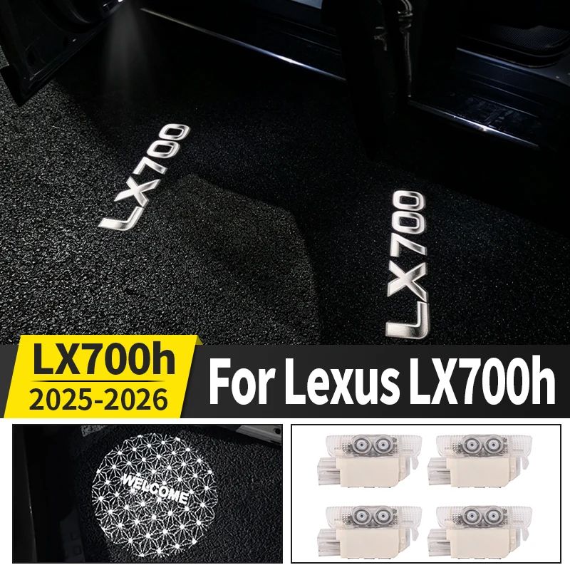 For Lexus LX700h 2025-2026 Car Door Welcome Light LED Logo Projection Courtesy Lamp Interior Upgrade Accessories
For Lexus LX700h 2025-2026 Car Door Welcome Light LED Logo Projection Courtesy Lamp Interior Upgrade Accessories