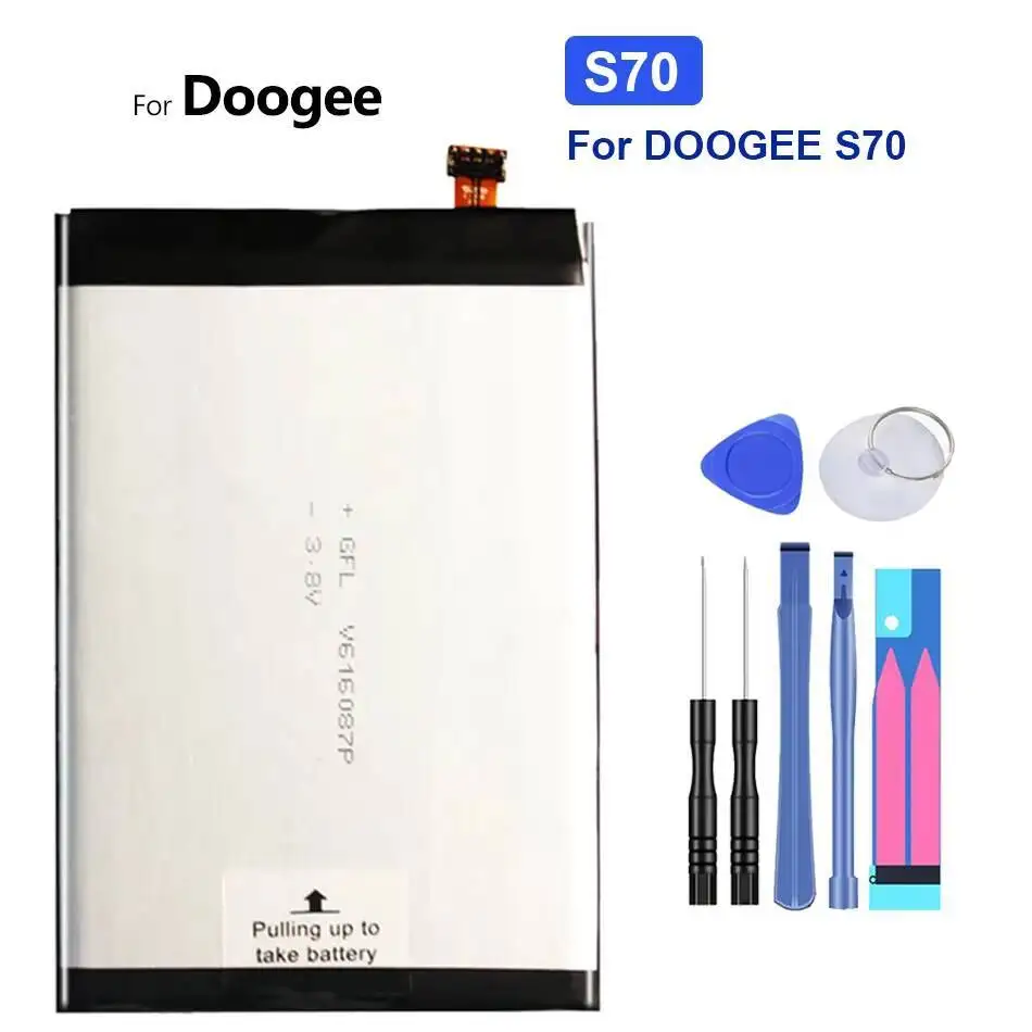 Long-Lasting Performance Mobile Phone Battery For Doogee S70 Lite Reliable Power Supply 5500Mah
Long-Lasting Performance Mobile Phone Battery For Doogee S70 Lite Reliable Power Supply 5500Mah