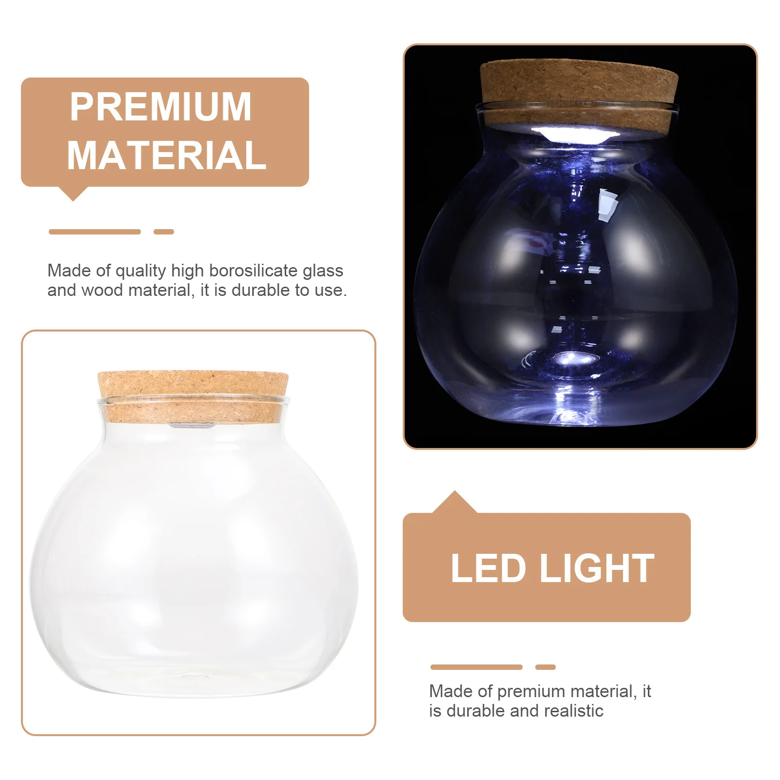 Светодиодный светильник для аквариума, экологическая бутылка из боросиликатного стекла, мини-аквариум, микропейзаж, бутылка «сделай сам», украшение для домашнего террариума
Светодиодный светильник для аквариума, экологическая бутылка из боросиликатного стекла, мини-аквариум, микропейзаж, бутылка «сделай сам», украшение для домашнего террариума