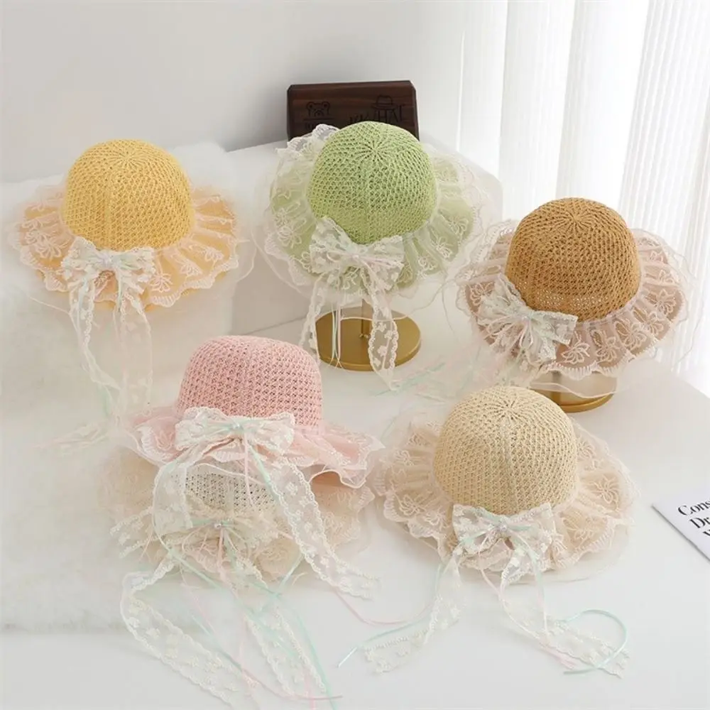 Wide Brim Children Sun Hat Pearl Decoration Lace Trim Sun Hat Straw Material Breathable Material Beach Hat Outdoor Use
Wide Brim Children Sun Hat Pearl Decoration Lace Trim Sun Hat Straw Material Breathable Material Beach Hat Outdoor Use
