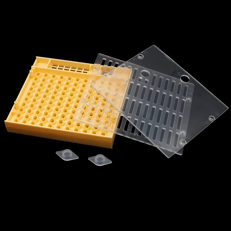 Beekeeping Rearing Cupkit Box, Queen Bee Cage Isolation Cell Cup Box Kit Plastic Honeycombs, Beekeeper Apiculture Equipment
Beekeeping Rearing Cupkit Box, Queen Bee Cage Isolation Cell Cup Box Kit Plastic Honeycombs, Beekeeper Apiculture Equipment