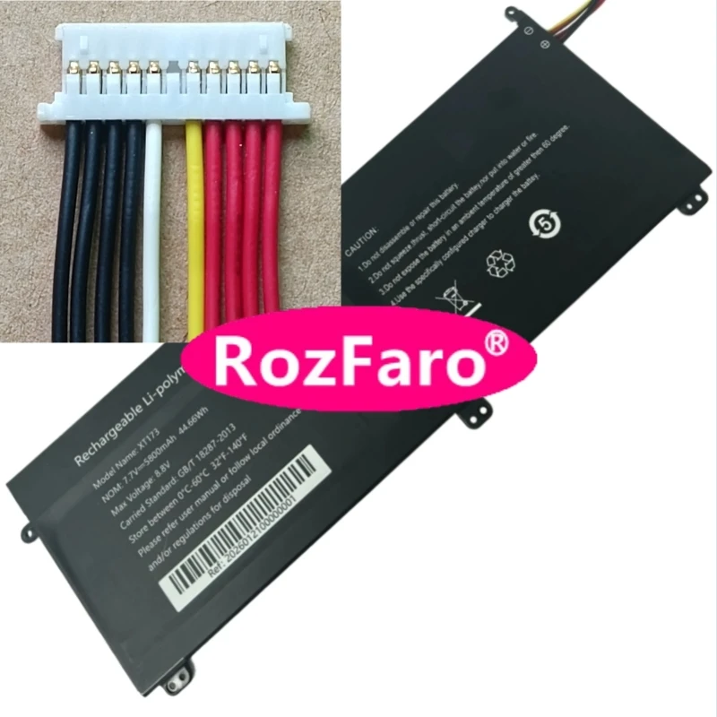 RozFaro XT173 Battery For Irbis BlizzardBook 17NBC2000 17NBC2001 17NBC2002 17NBC2003 17NBC2004 17NBC2005 17NBC2006 17NBP4500
RozFaro XT173 Battery For Irbis BlizzardBook 17NBC2000 17NBC2001 17NBC2002 17NBC2003 17NBC2004 17NBC2005 17NBC2006 17NBP4500