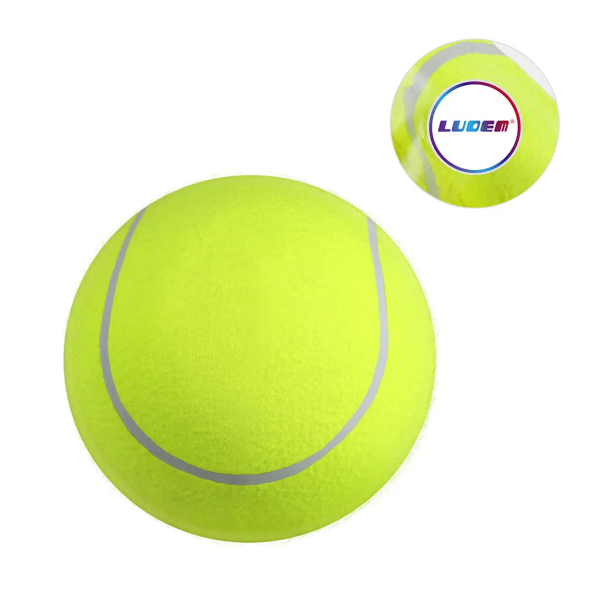 1Pcs Giant Tennis Ball 9.5-Inch Premium Nylon Soft Elastic Oversized for Outdoor Sports Practice Signature Collecting Deflated
1Pcs Giant Tennis Ball 9.5-Inch Premium Nylon Soft Elastic Oversized for Outdoor Sports Practice Signature Collecting Deflated
