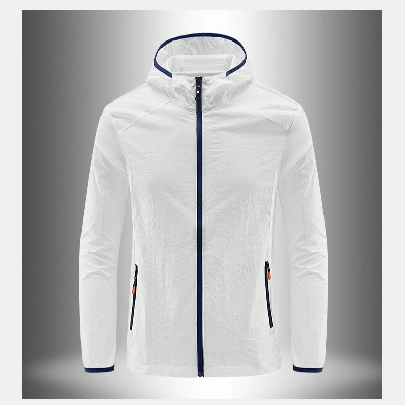 Outdoor Lightweight Hooded Sunscreen Jacket Men Summer Thin Sun Protection Sports Tops Quick Dry Breathable Fishing Skin Jackets
Outdoor Lightweight Hooded Sunscreen Jacket Men Summer Thin Sun Protection Sports Tops Quick Dry Breathable Fishing Skin Jackets