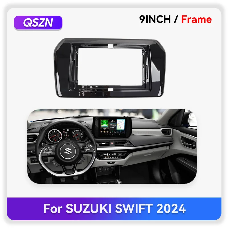 QSZN для SUZUKI SWIFT 2024, 2Din, радио, Fascia, автоматическая стереоустановка, отделка приборной панели, DVD, GPS, Mp5, пластиковая рамка, крепление на приборную панель
QSZN для SUZUKI SWIFT 2024, 2Din, радио, Fascia, автоматическая стереоустановка, отделка приборной панели, DVD, GPS, Mp5, пластиковая рамка, крепление на приборную панель
