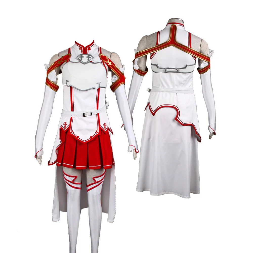 Asuna Yuuki Cosplay Costumes Women's Dress Uniform for Halloween Battle Suit Outfits Full Set -customized
Asuna Yuuki Cosplay Costumes Women's Dress Uniform for Halloween Battle Suit Outfits Full Set -customized