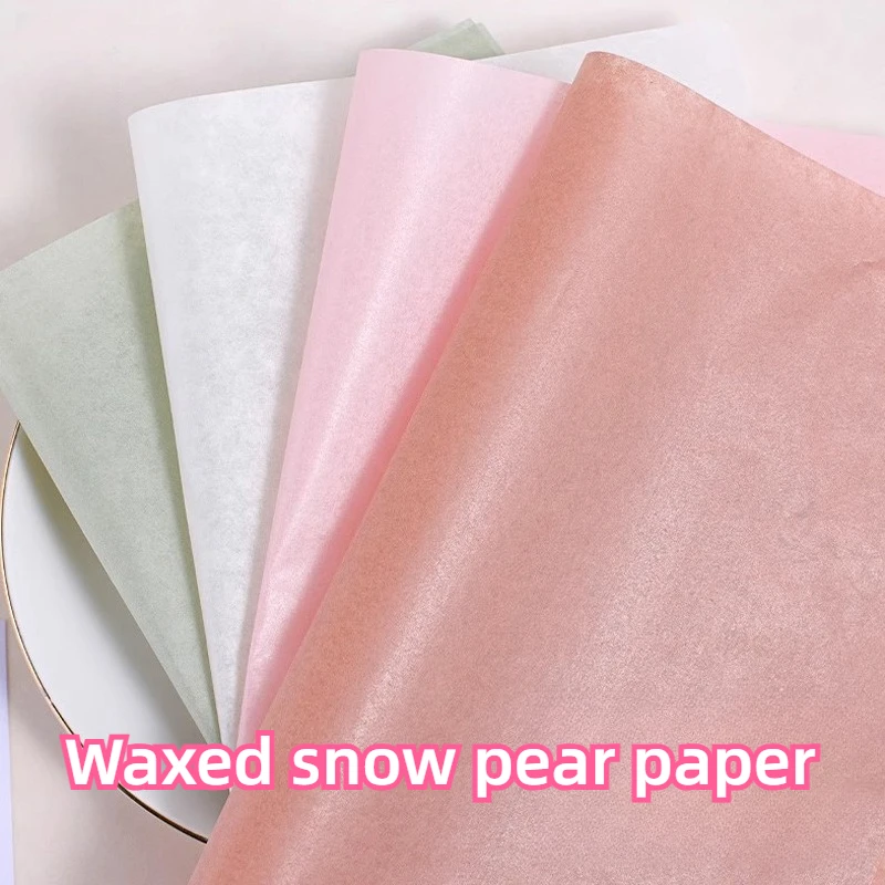 Waxed Snow Pear Paper Flower Bouquet Liner Fruit Gift Box Decorative Packaging Flower Shop Hand-made Flower Arrangement Material
Waxed Snow Pear Paper Flower Bouquet Liner Fruit Gift Box Decorative Packaging Flower Shop Hand-made Flower Arrangement Material