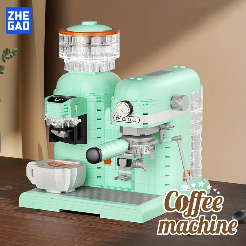 924pcs Coffee Machine Building Blocks Modern Street View Urban Architecture Assembly Model Player Decoration DIY Toys
924pcs Coffee Machine Building Blocks Modern Street View Urban Architecture Assembly Model Player Decoration DIY Toys