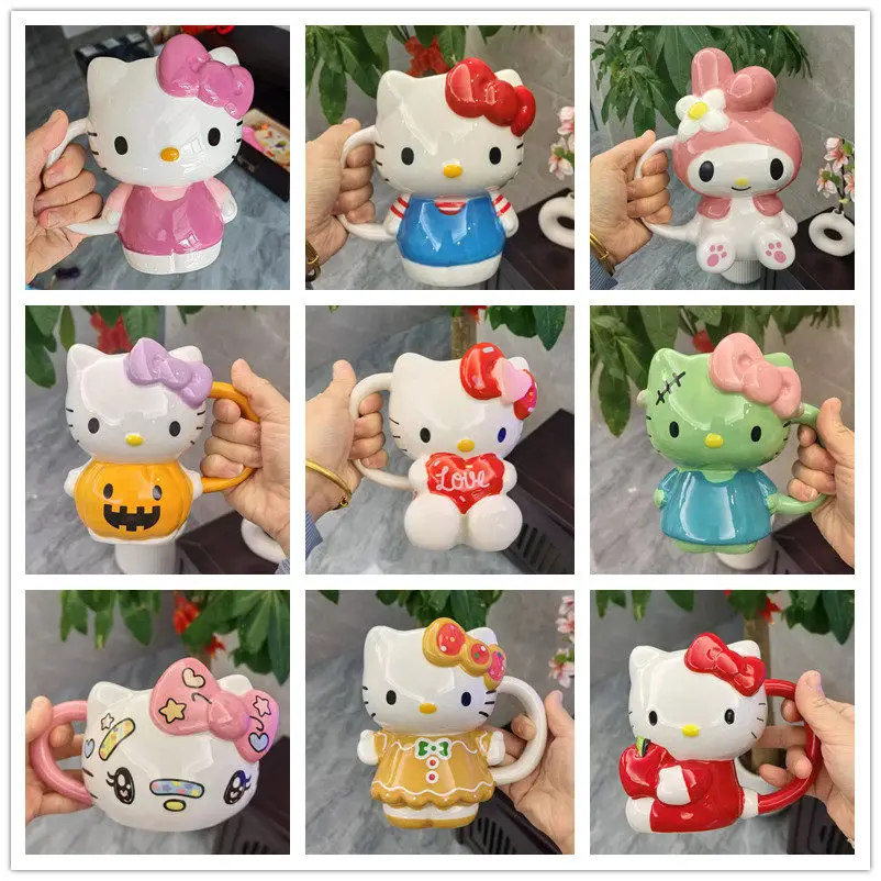 Genuine Hellokitty Ceramic Water Mug 600ml Large Capacity Pink Heart Design Coffee Tea Cup For Home Office Christmas Adult
Genuine Hellokitty Ceramic Water Mug 600ml Large Capacity Pink Heart Design Coffee Tea Cup For Home Office Christmas Adult