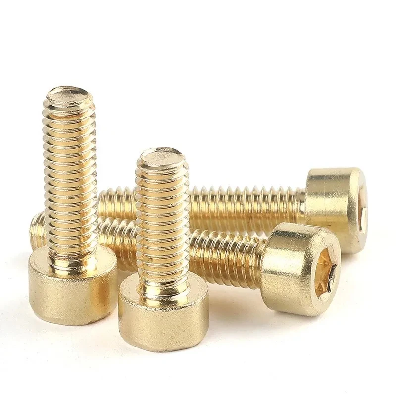 M3 M4 M5 M6 M8 M10 M12 Pure Copper Allen Hex Socket Cap Head Bolts Conductive Hardware Fastener Screws
M3 M4 M5 M6 M8 M10 M12 Pure Copper Allen Hex Socket Cap Head Bolts Conductive Hardware Fastener Screws