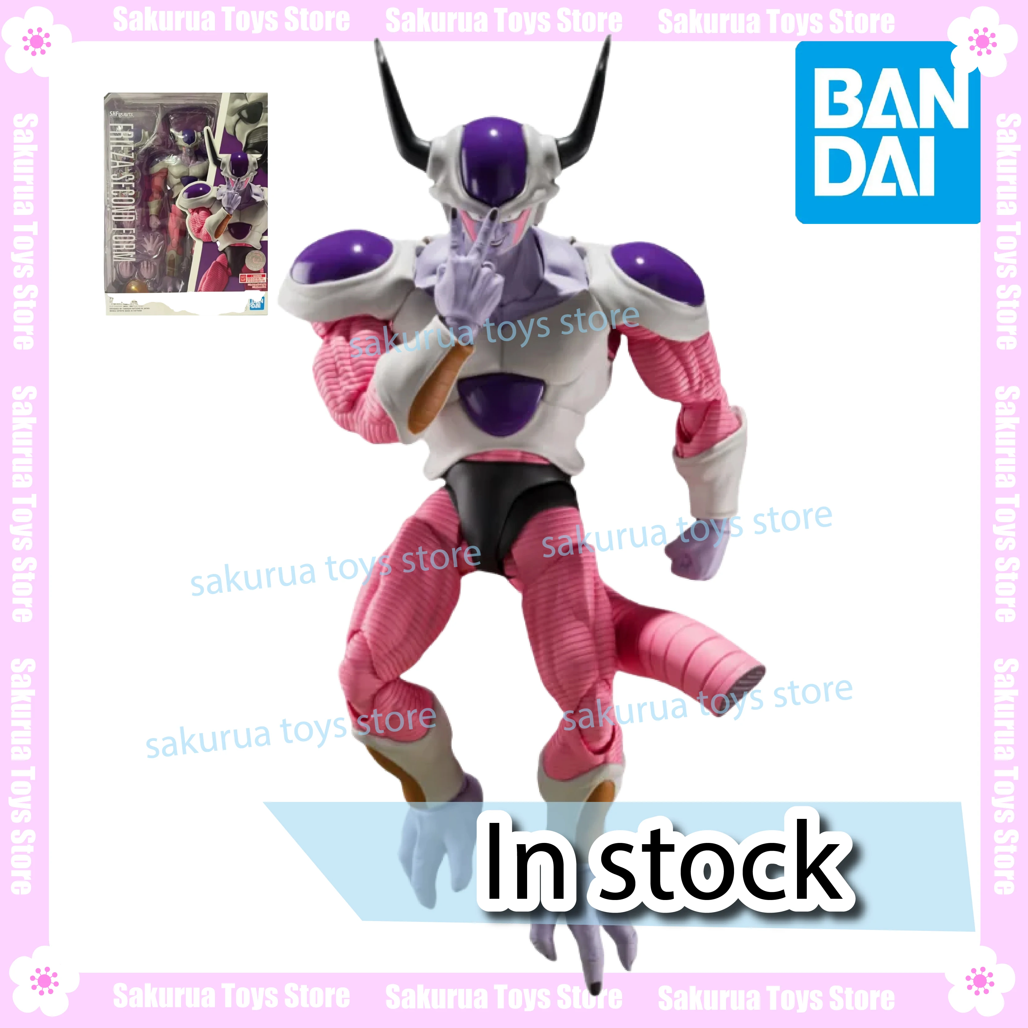 В наличии Bandai Soul Limited SHF Dragon Ball Z Frieza King Second Form Аниме Периферийные устройства Коллекция экшн-кукол Подарки
В наличии Bandai Soul Limited SHF Dragon Ball Z Frieza King Second Form Аниме Периферийные устройства Коллекция экшн-кукол Подарки