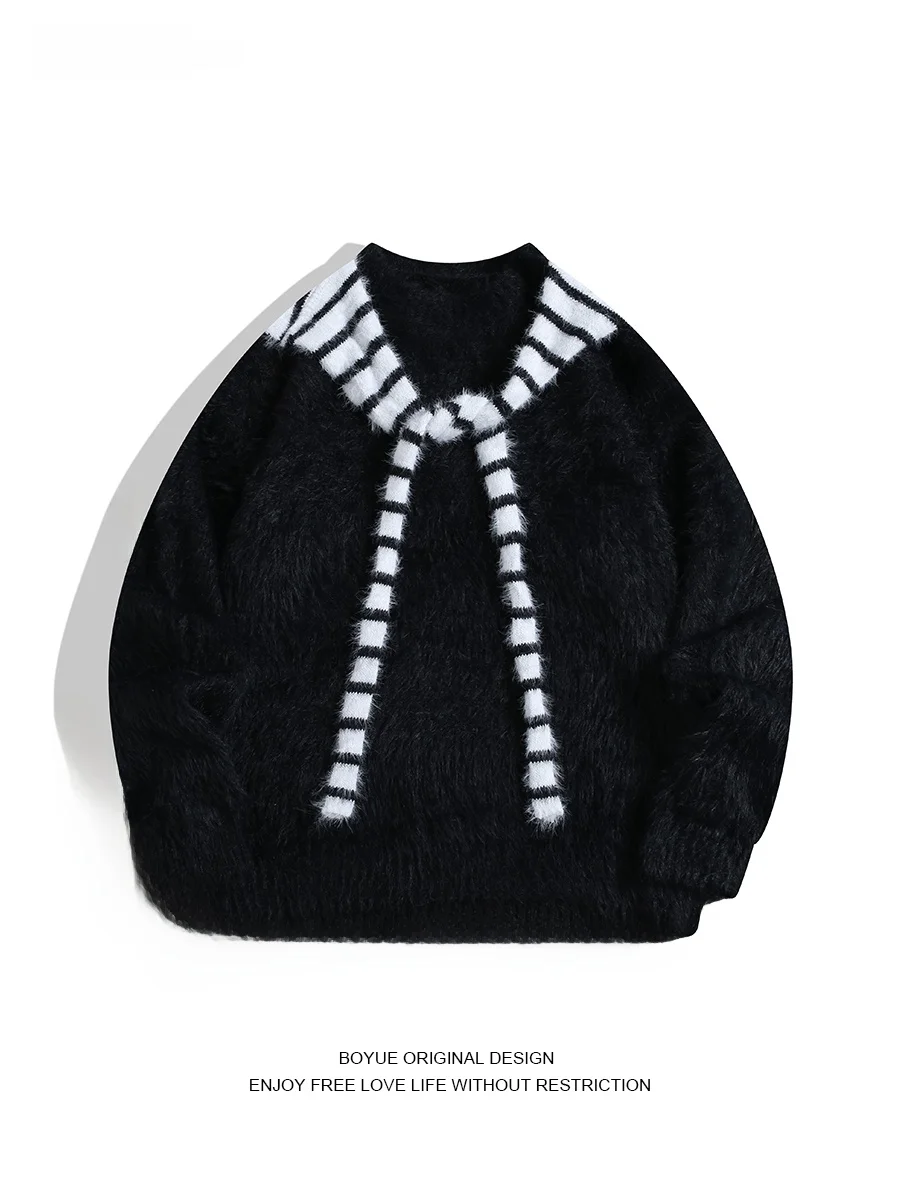 Boyue Korean Striped oulder Sweater Men's Casual College Sle Camere Simple Match Knitted irt for Youth Winter Warm
Boyue Korean Striped oulder Sweater Men's Casual College Sle Camere Simple Match Knitted irt for Youth Winter Warm