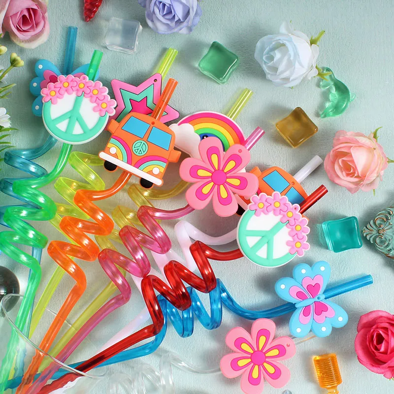 12pcs Hippie Bohemian Theme Party Straws, Reusable Plastic Straws, Holiday Party Wedding Cocktail Beach Kitchen Christmas Gift
12pcs Hippie Bohemian Theme Party Straws, Reusable Plastic Straws, Holiday Party Wedding Cocktail Beach Kitchen Christmas Gift