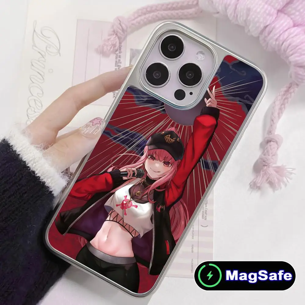 Чехол для телефона Anime Mori Calliope для iPhone 17 16 15 14 13 12 11 Air Pro Max Plus с поддержкой MagSafe, серебристое покрытие, цветной дизайн
Чехол для телефона Anime Mori Calliope для iPhone 17 16 15 14 13 12 11 Air Pro Max Plus с поддержкой MagSafe, серебристое покрытие, цветной дизайн