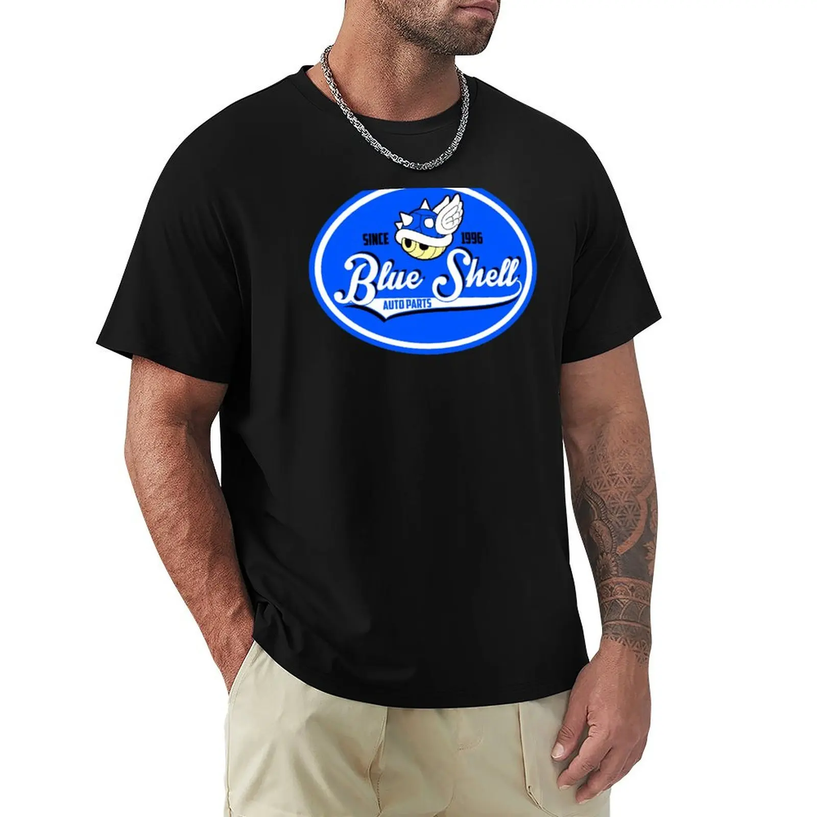 Blue Shell auto parts T-Shirt T-shirts oversize funny gifts mens designer clothes
Blue Shell auto parts T-Shirt T-shirts oversize funny gifts mens designer clothes