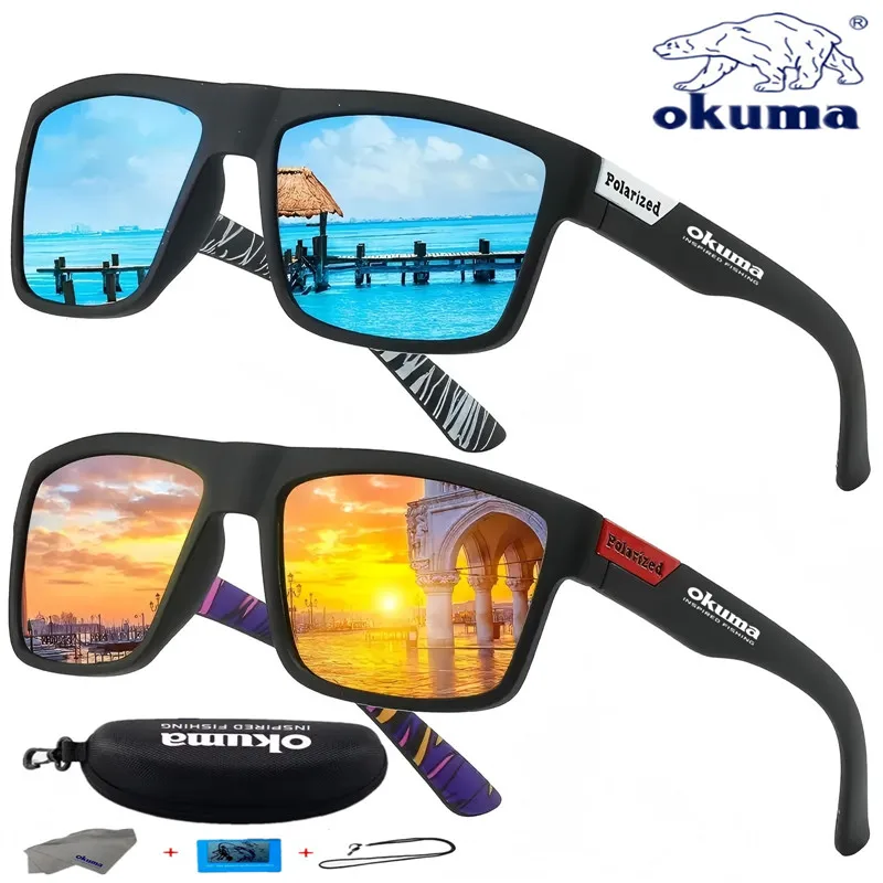 Okuma fashion vintage polarized fashion glasses retro driving fishing luxury fashion glasses, anti-glare eyewear eyepiecesUV400
Okuma fashion vintage polarized fashion glasses retro driving fishing luxury fashion glasses, anti-glare eyewear eyepiecesUV400