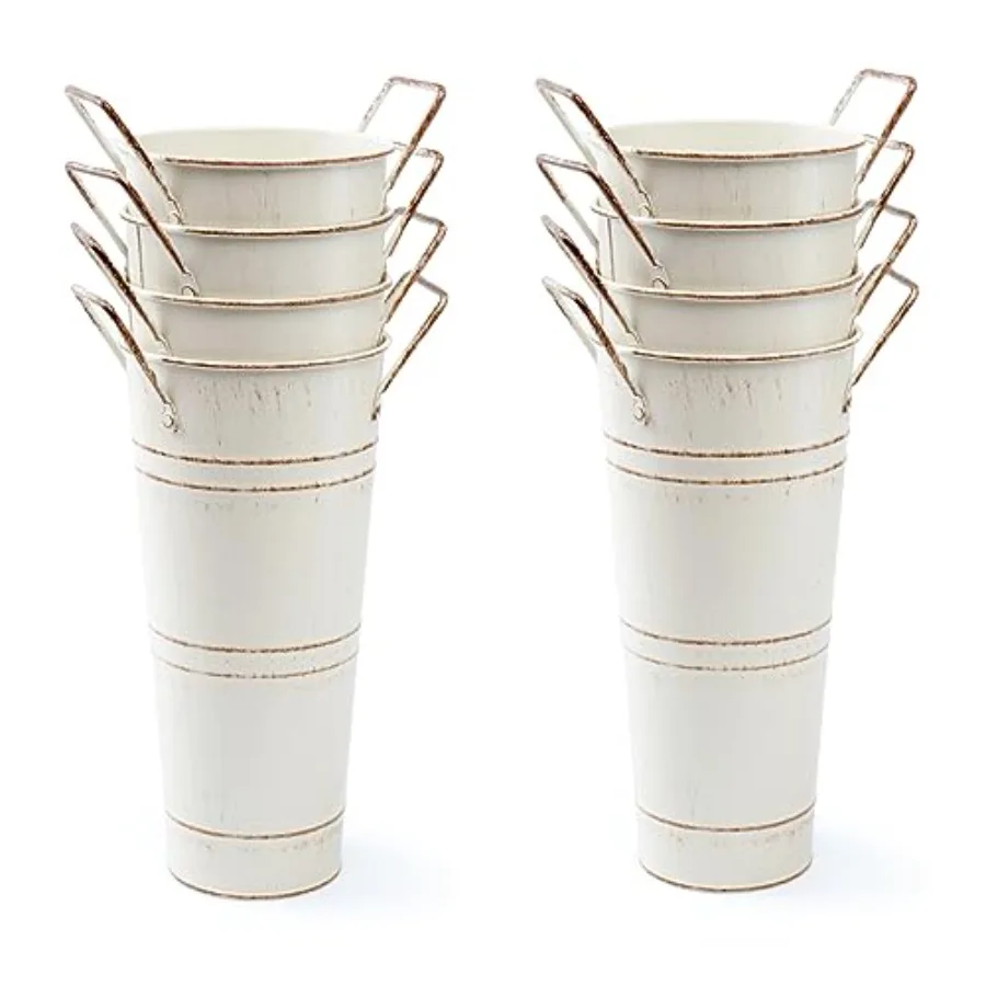 Galvanized Metal Vases Farmhouse French Flower Bucket Vases for Cut Flowers for Home Decor and Wedding Table Centerpiece Decora
Galvanized Metal Vases Farmhouse French Flower Bucket Vases for Cut Flowers for Home Decor and Wedding Table Centerpiece Decora
